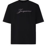 T-shirt Jacquemus in cotone TSM00639AJ00289 990 JACQUEMUS 
