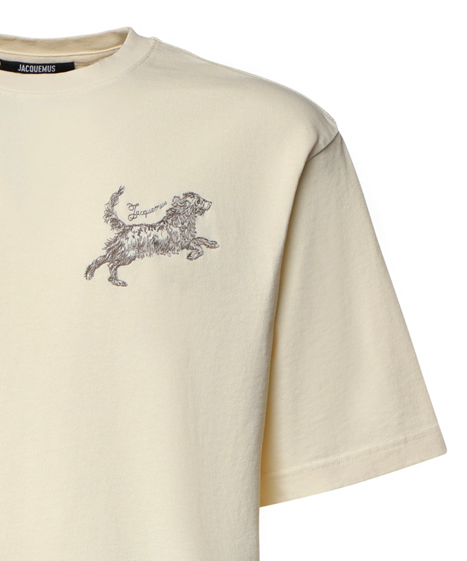 T-shirt Rita in jersey di cotone TSU00346AJ00226 015 JACQUEMUS 