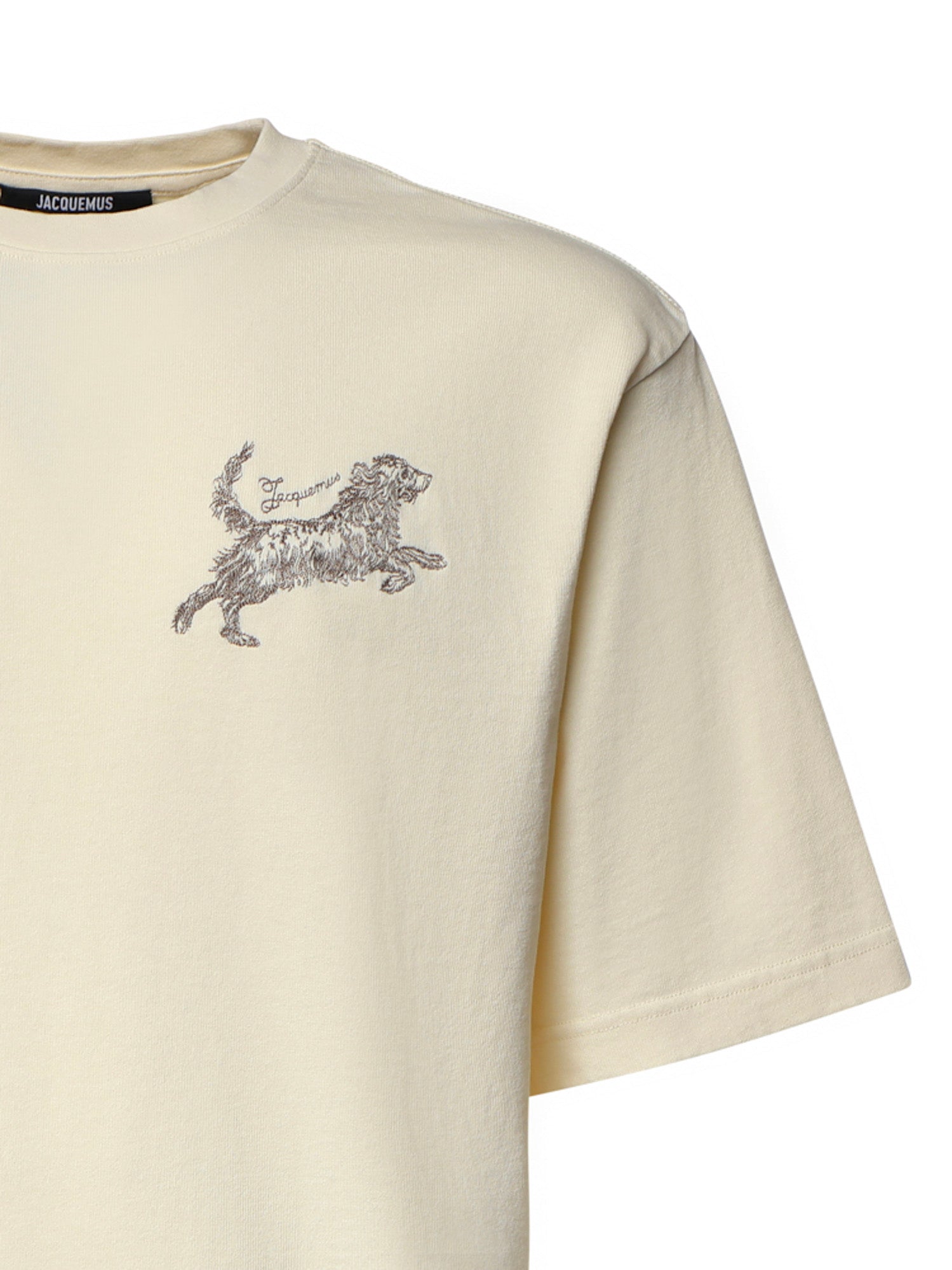 T-shirt Rita in jersey di cotone TSU00346AJ00226 015 JACQUEMUS 