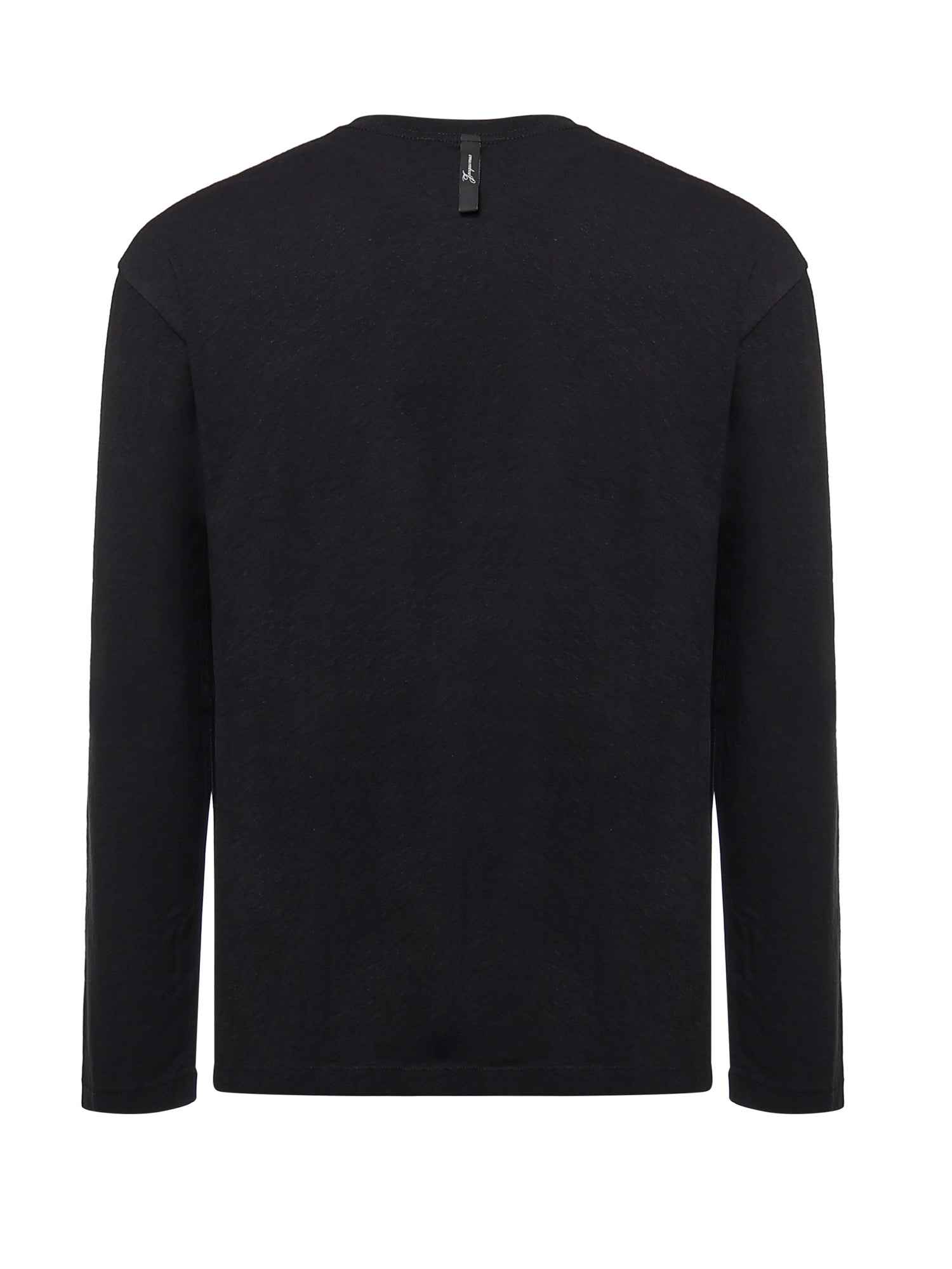 T-shirt in misto cotone con logo TSU00351AJ00289 990 JACQUEMUS 