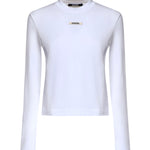 T-shirt in cotone Gros Grain TSW00155AJ00124 100 JACQUEMUS 