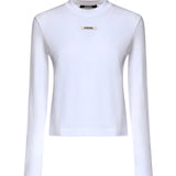 T-shirt in cotone Gros Grain TSW00155AJ00124 100 JACQUEMUS 