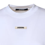 T-shirt in cotone Gros Grain TSW00155AJ00124 100 JACQUEMUS 