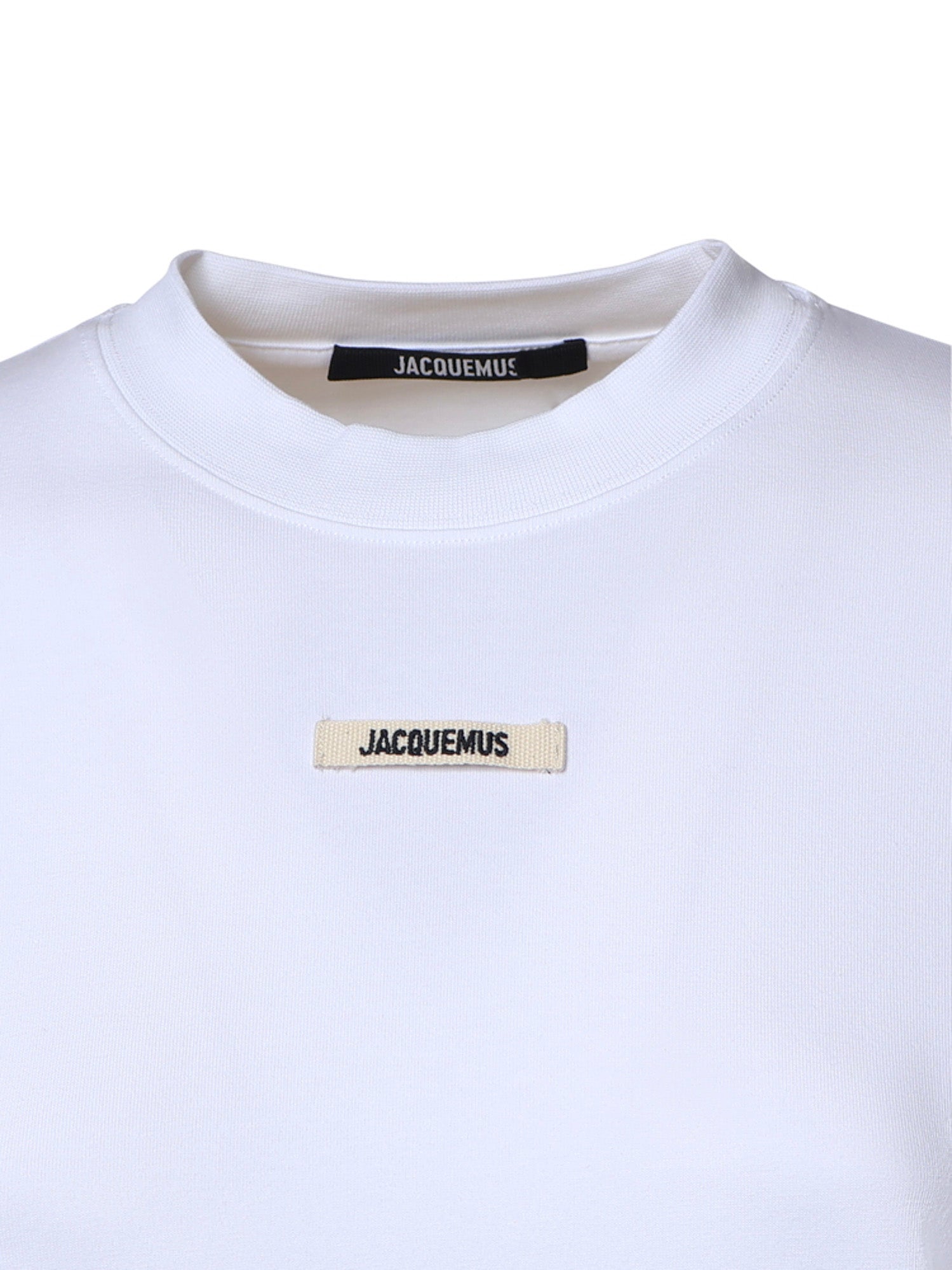T-shirt in cotone Gros Grain TSW00155AJ00124 100 JACQUEMUS 