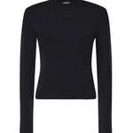 T-shirt in cotone Gros Grain TSW00155AJ00124 990 JACQUEMUS 