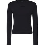 T-shirt in cotone Gros Grain TSW00155AJ00124 990 JACQUEMUS 