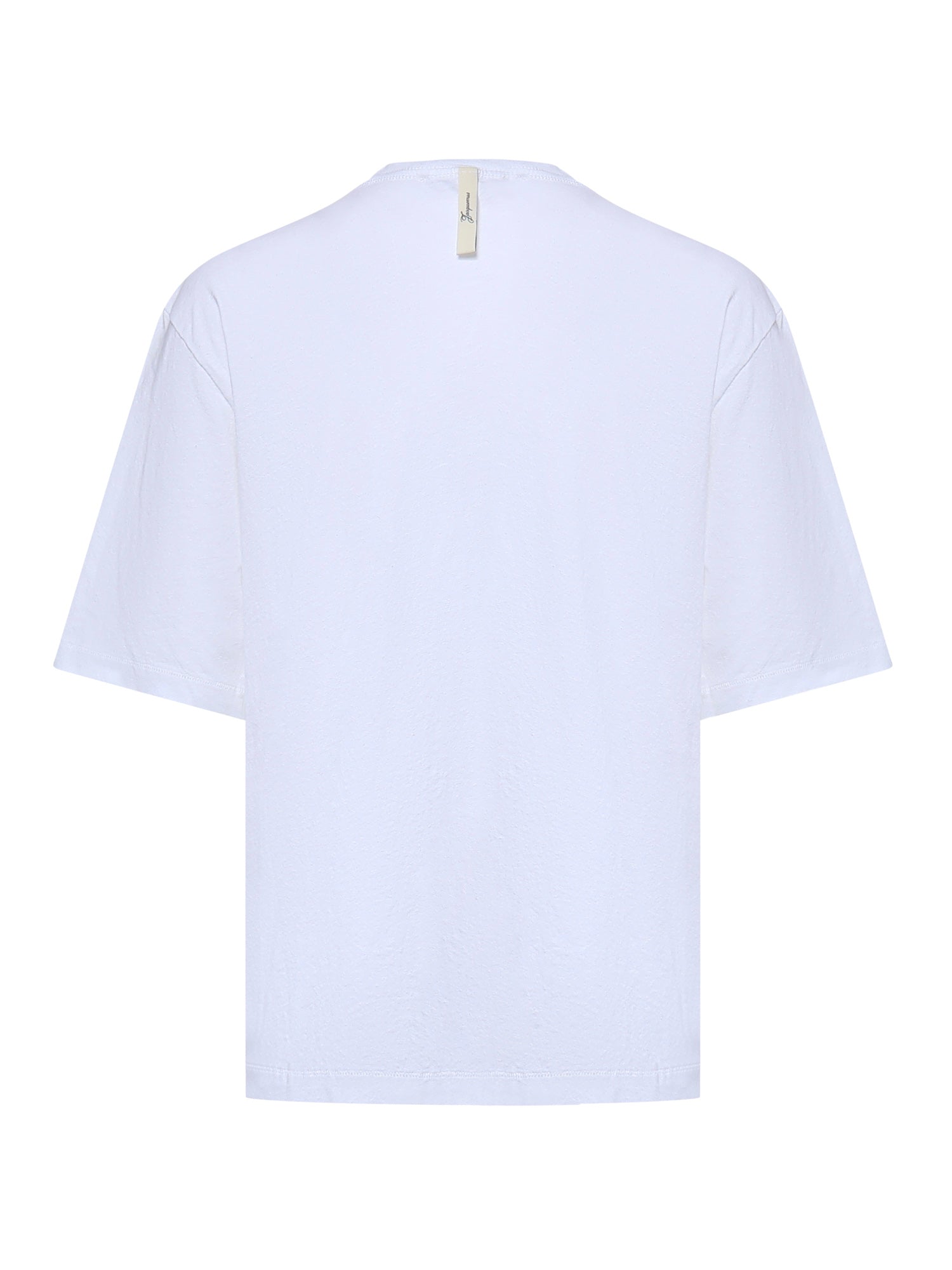 T-shirt Jacquemus con logo TSW00596AJ00289 100 JACQUEMUS 