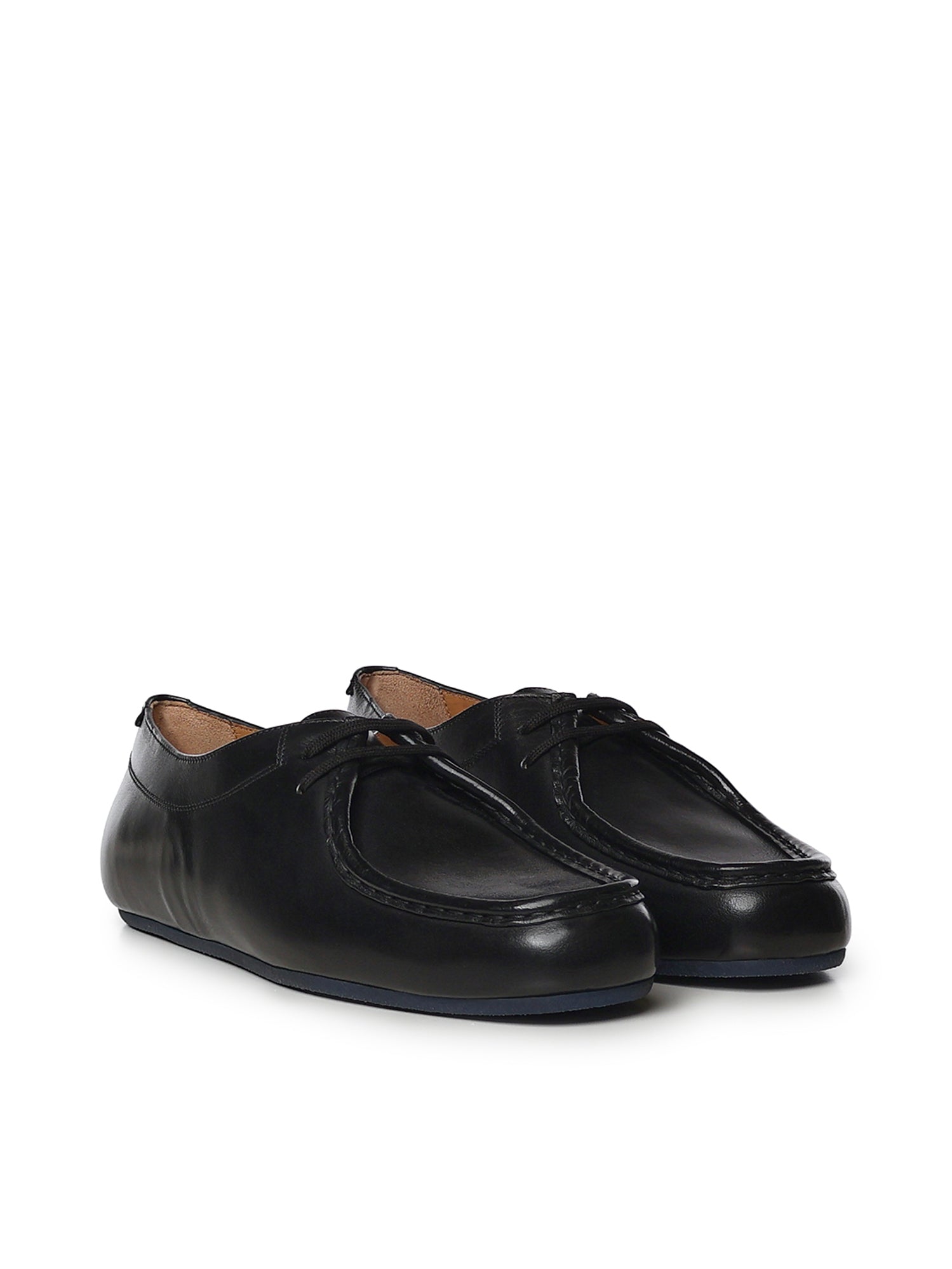 Scarpe con lacci Hood in pelle J32ZJ0026 P7698001 JIL SANDER 