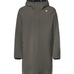 Giacca lunga Thomas Bonded con logo K7126WW AF0 K-WAY 