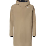 Giacca lunga Thomas Bonded con logo K7126WW DB6 K-WAY 