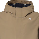 Giacca lunga Thomas Bonded con logo K7126WW DB6 K-WAY 