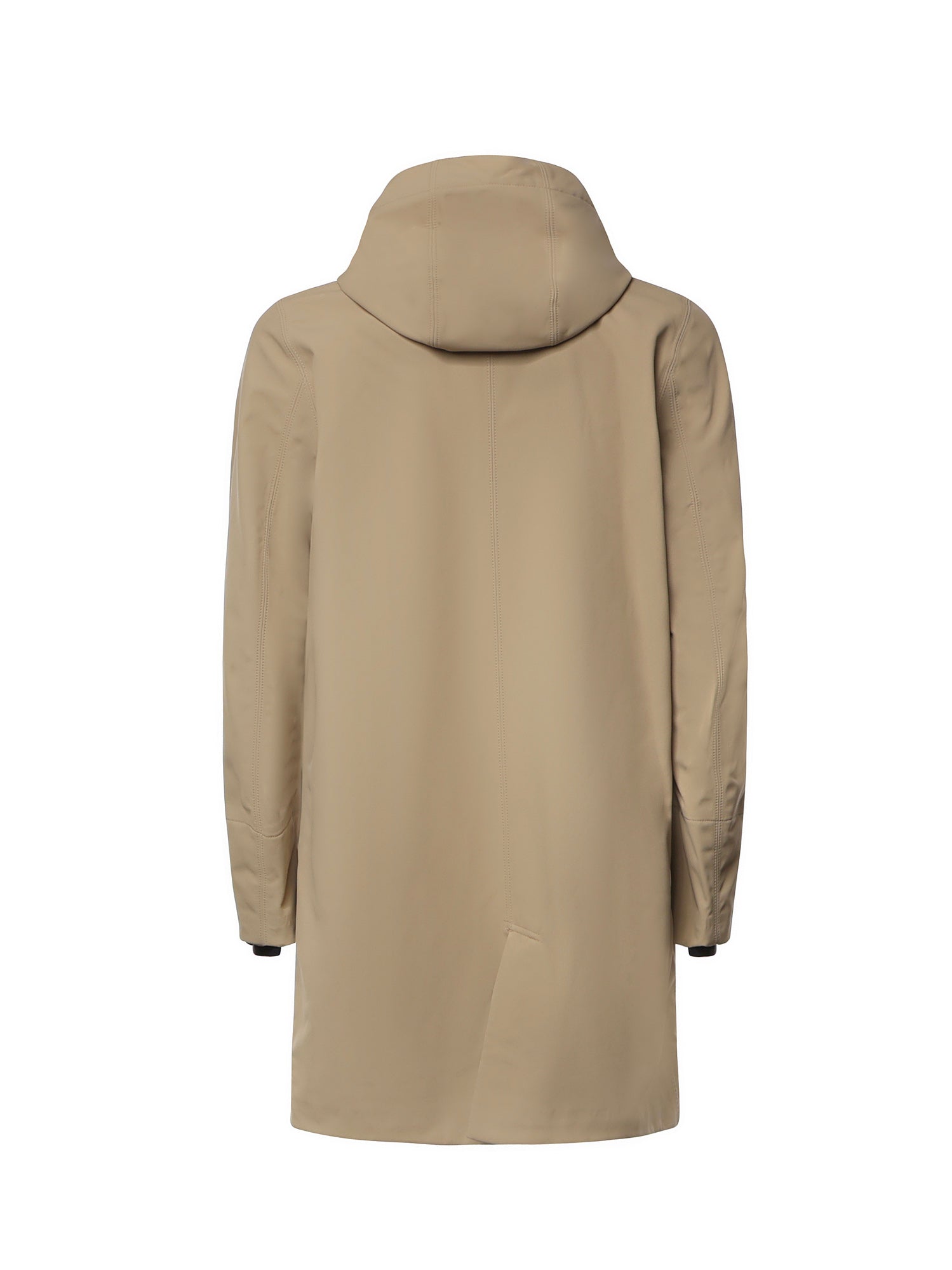 Giacca lunga Thomas Bonded con logo K7126WW DB6 K-WAY 
