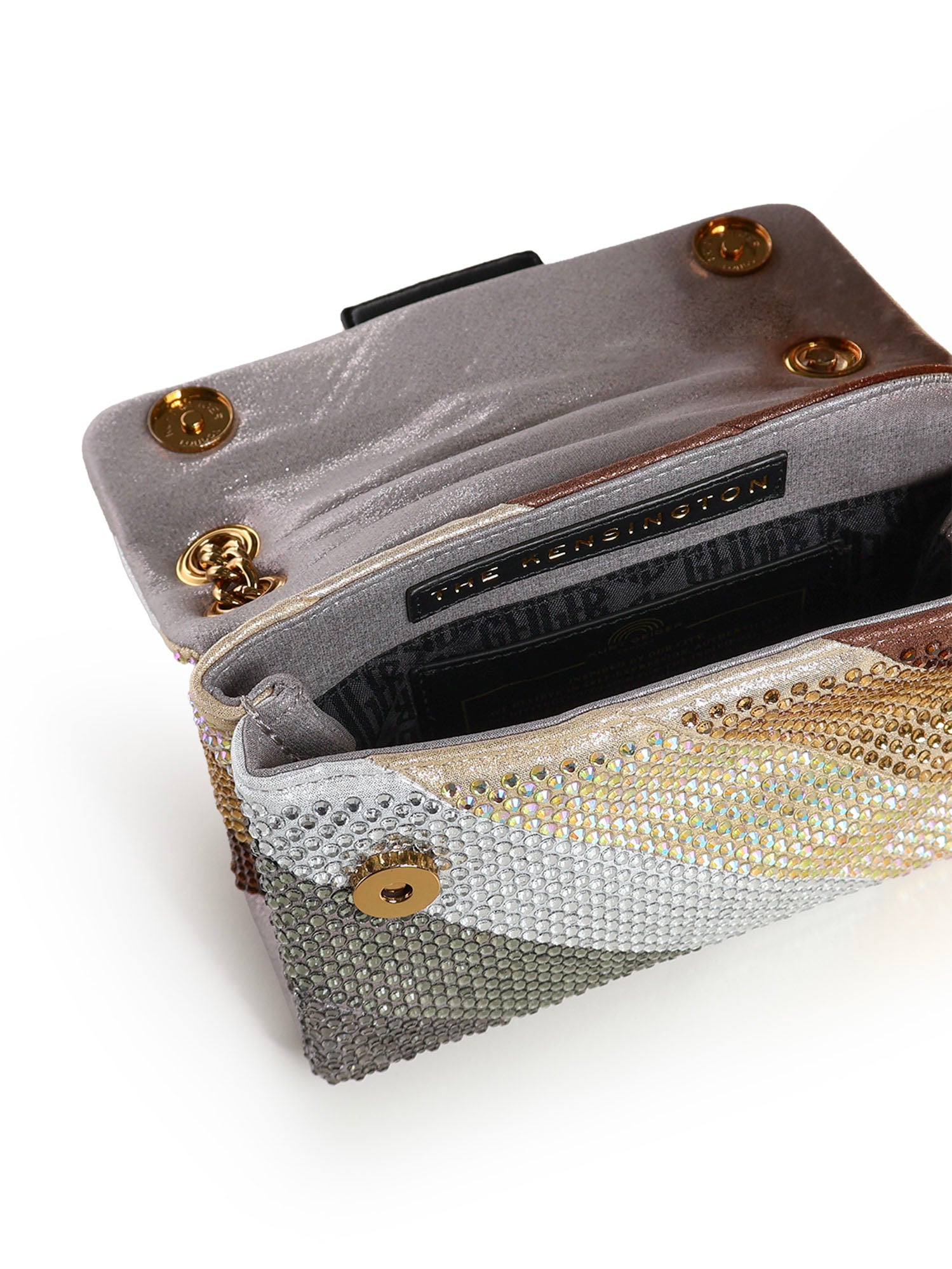 Mini bag Kensington con cristalli 2051265609 METAL KURT GEIGER 