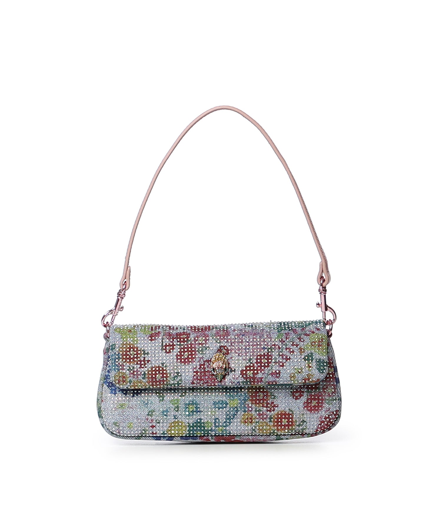 Borsa a spalla Pickle con cristalli 5579286669 BLUE KURT GEIGER 
