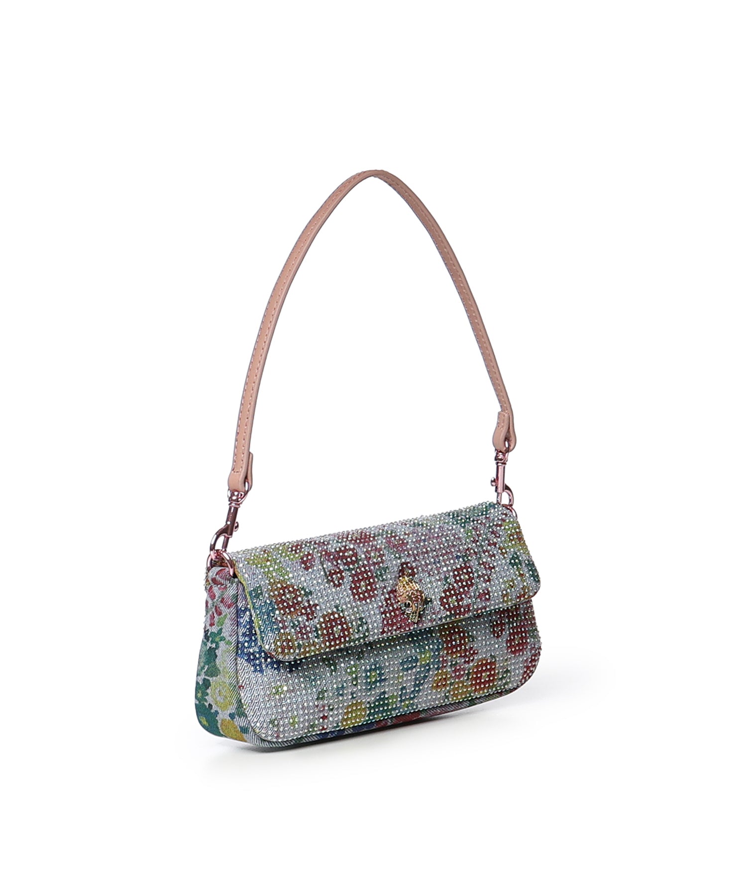 Borsa a spalla Pickle con cristalli 5579286669 BLUE KURT GEIGER 