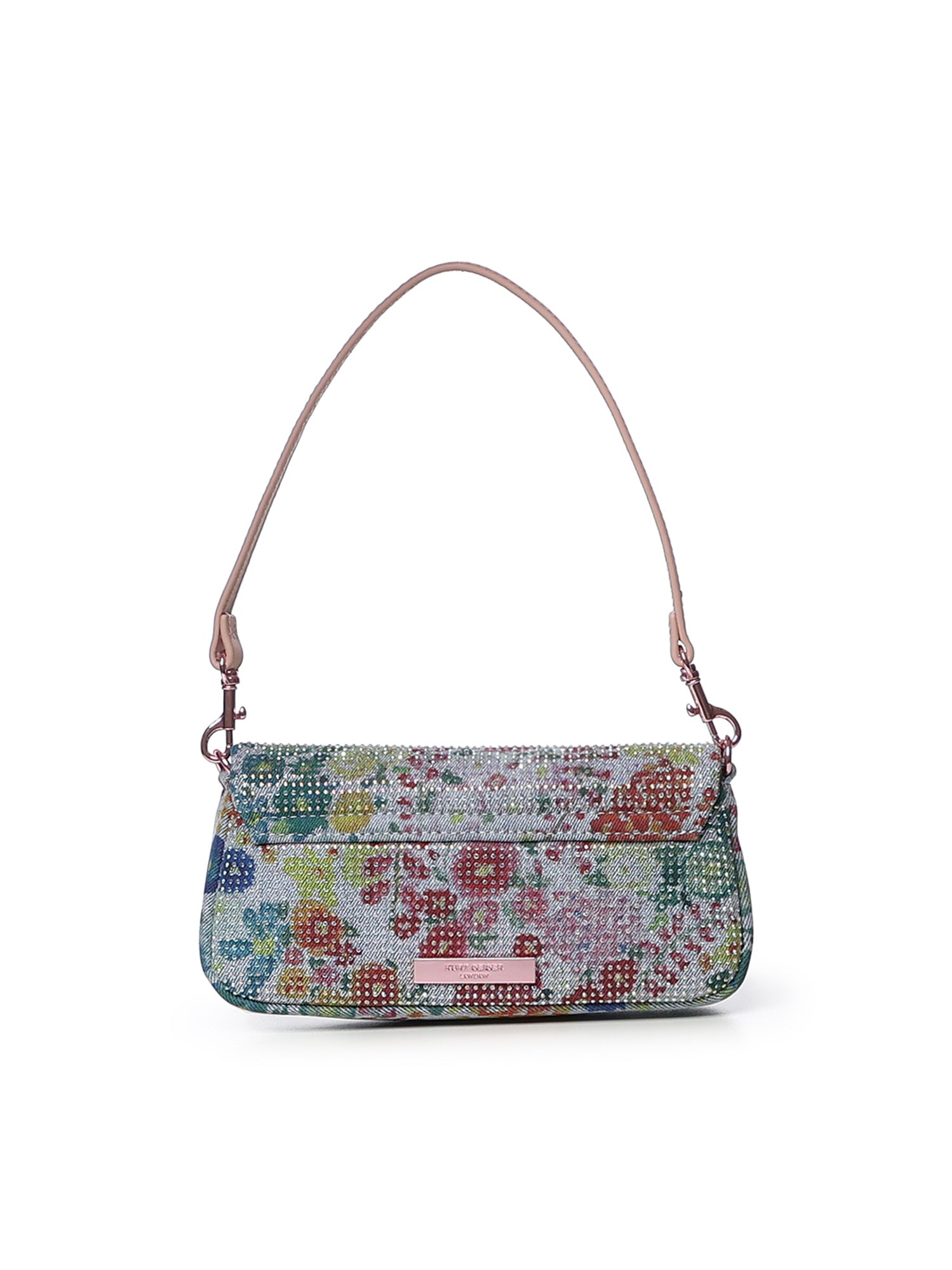 Borsa a spalla Pickle con cristalli 5579286669 BLUE KURT GEIGER 