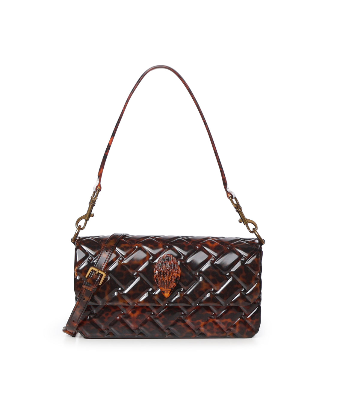 Borsa a spalla Jelly Kensington 5585139999 BROWN KURT GEIGER 
