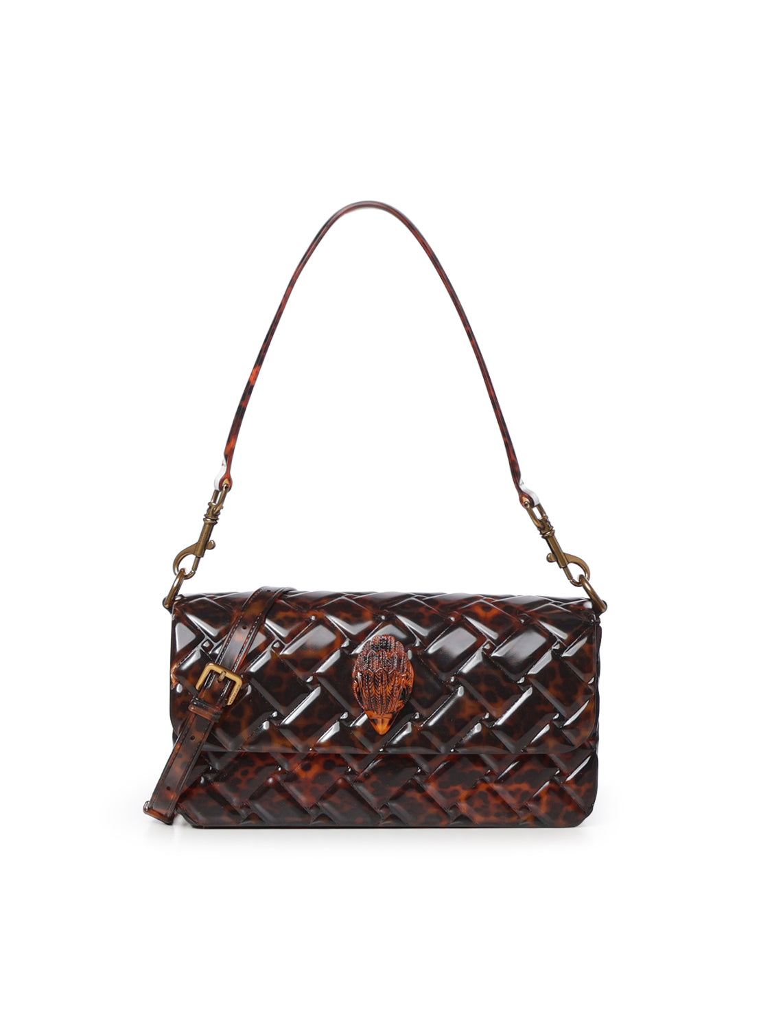 Borsa a spalla Jelly Kensington 5585139999 BROWN KURT GEIGER 