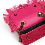 Borsa Micro Kensington con cristalli 5848252609 FUCHSIA KURT GEIGER 