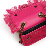 Borsa Micro Kensington con cristalli 5848252609 FUCHSIA KURT GEIGER 