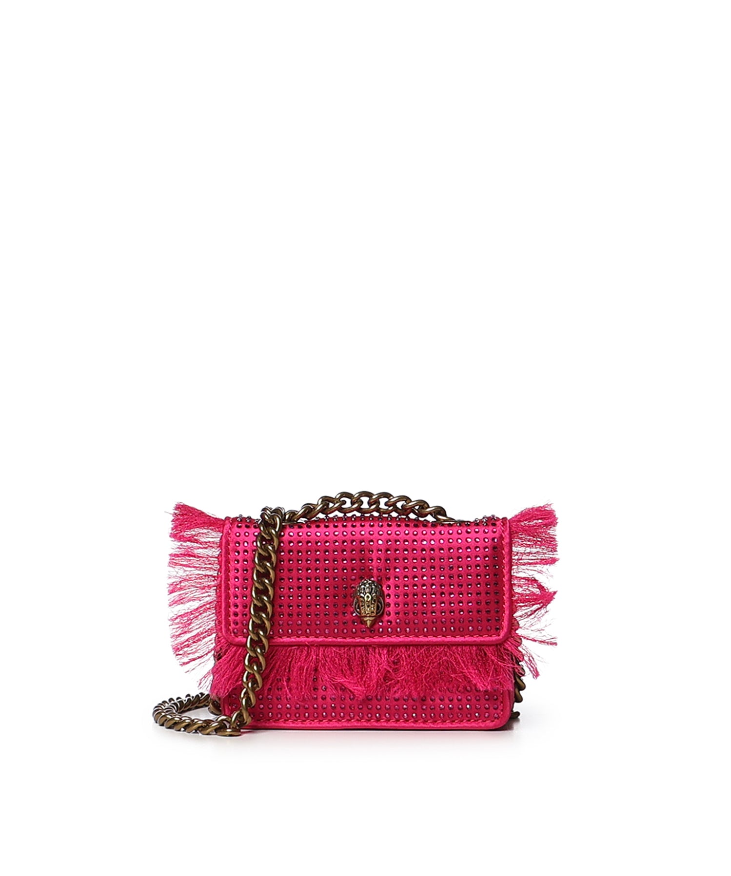 Borsa Micro Kensington con cristalli 5848252609 FUCHSIA KURT GEIGER 