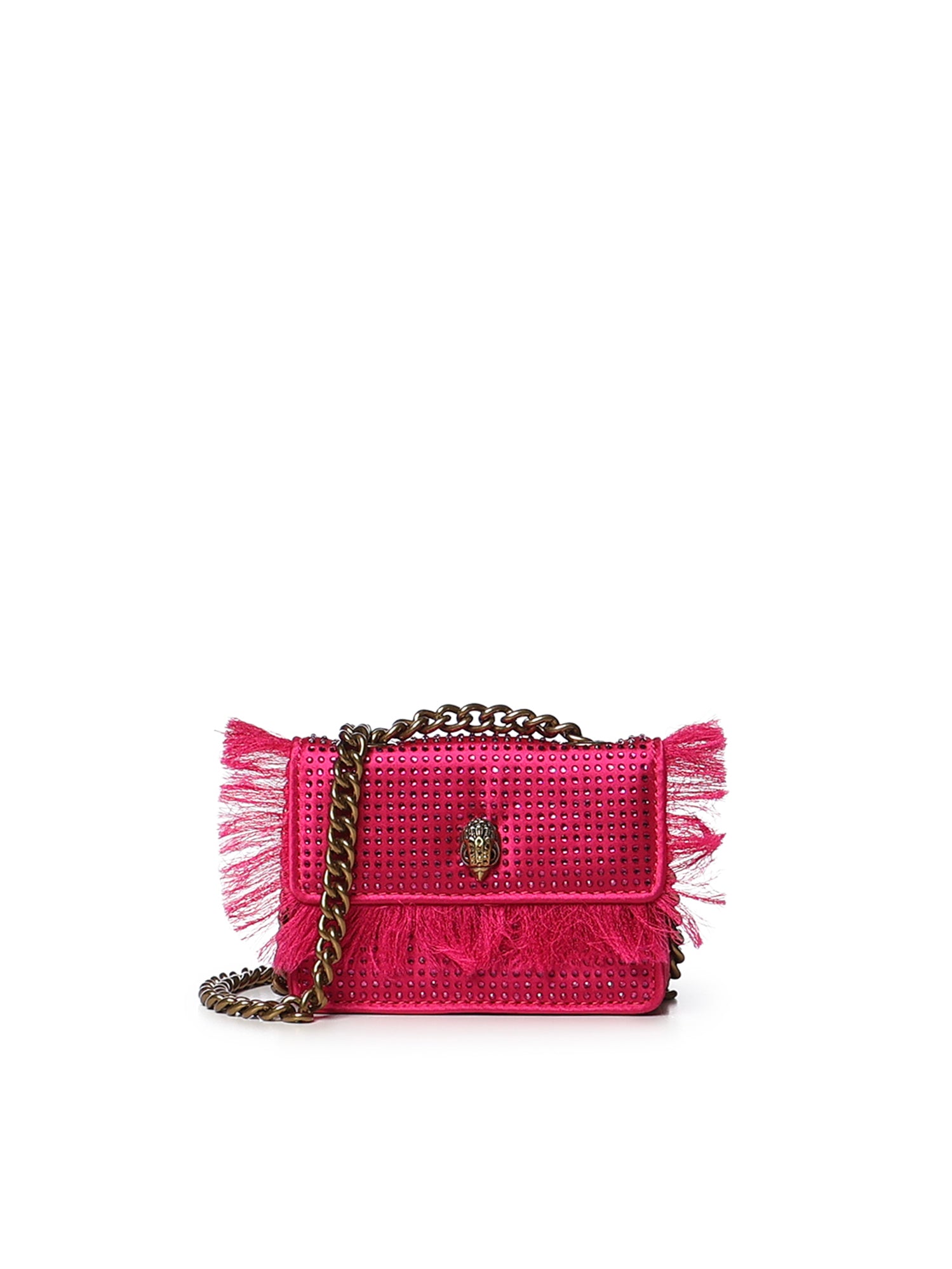 Borsa Micro Kensington con cristalli 5848252609 FUCHSIA KURT GEIGER 
