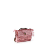 Borsa Micro Kensington con cristalli 5848253609 PALE PINK KURT GEIGER 