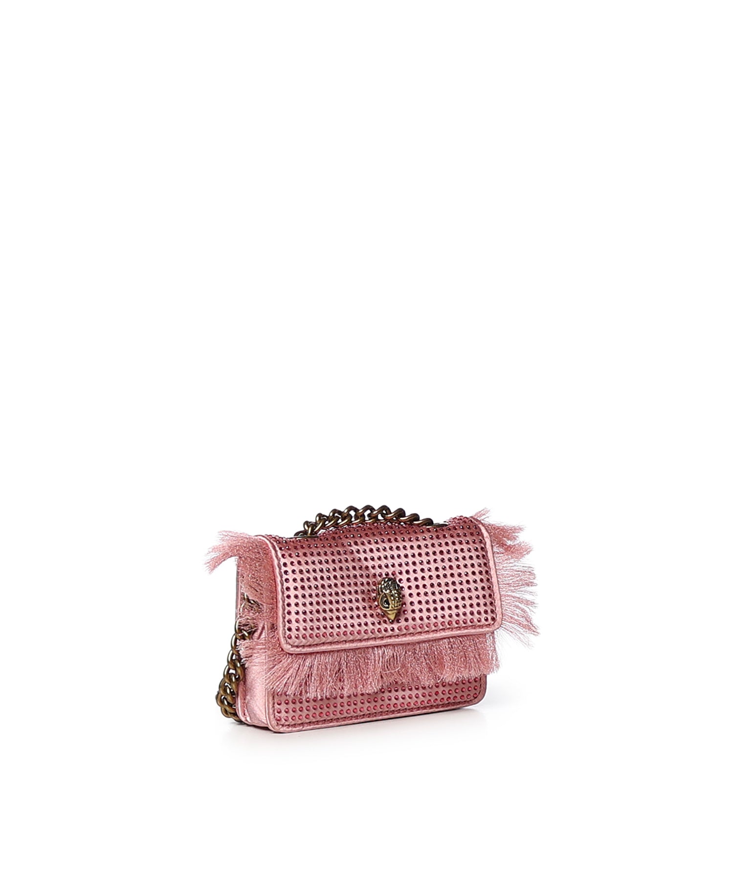 Borsa Micro Kensington con cristalli 5848253609 PALE PINK KURT GEIGER 