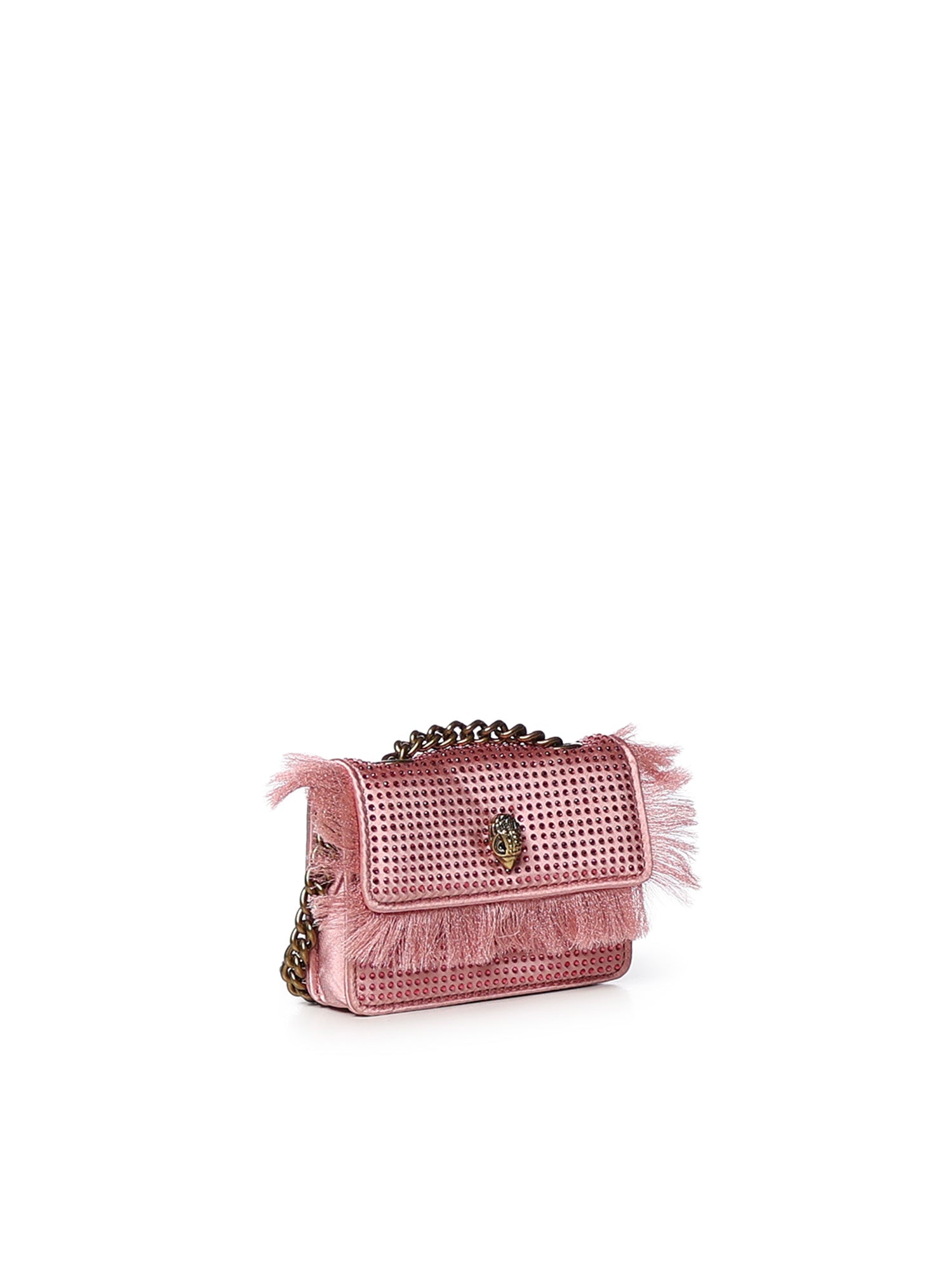Borsa Micro Kensington con cristalli 5848253609 PALE PINK KURT GEIGER 