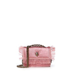 Borsa Micro Kensington con cristalli 5848253609 PALE PINK KURT GEIGER 