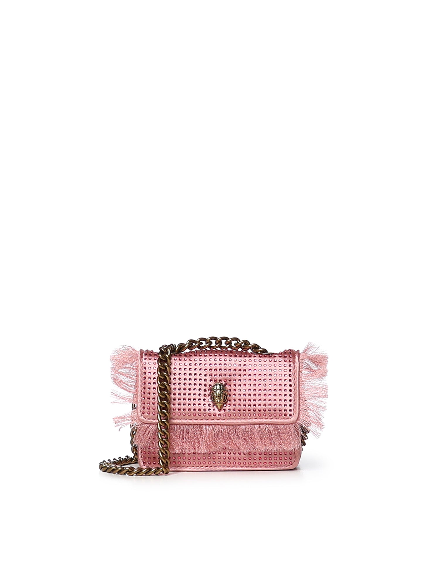 Borsa Micro Kensington con cristalli 5848253609 PALE PINK KURT GEIGER 
