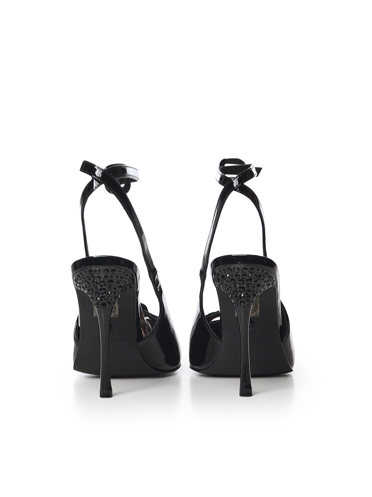 Pumps Buckle Point Court in vernice 5850200309 BLACK PATENT KURT GEIGER 