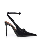 Pumps Buckle Point Court in vernice 5850200309 BLACK PATENT KURT GEIGER 