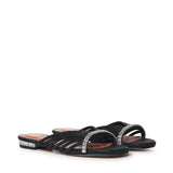 Sandali flat con cristalli 5853700609 BLACK KURT GEIGER 