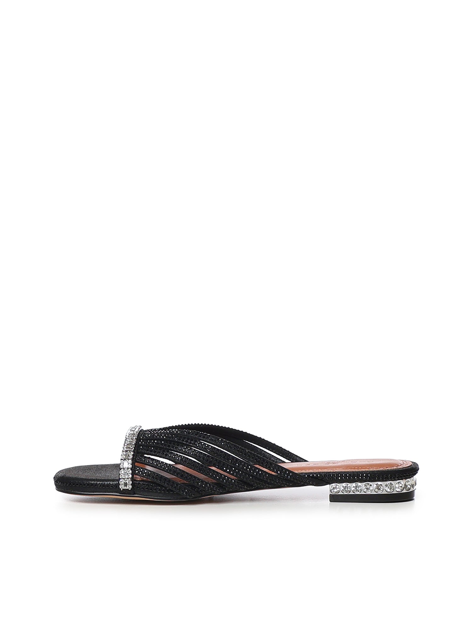 Sandali flat con cristalli 5853700609 BLACK KURT GEIGER 