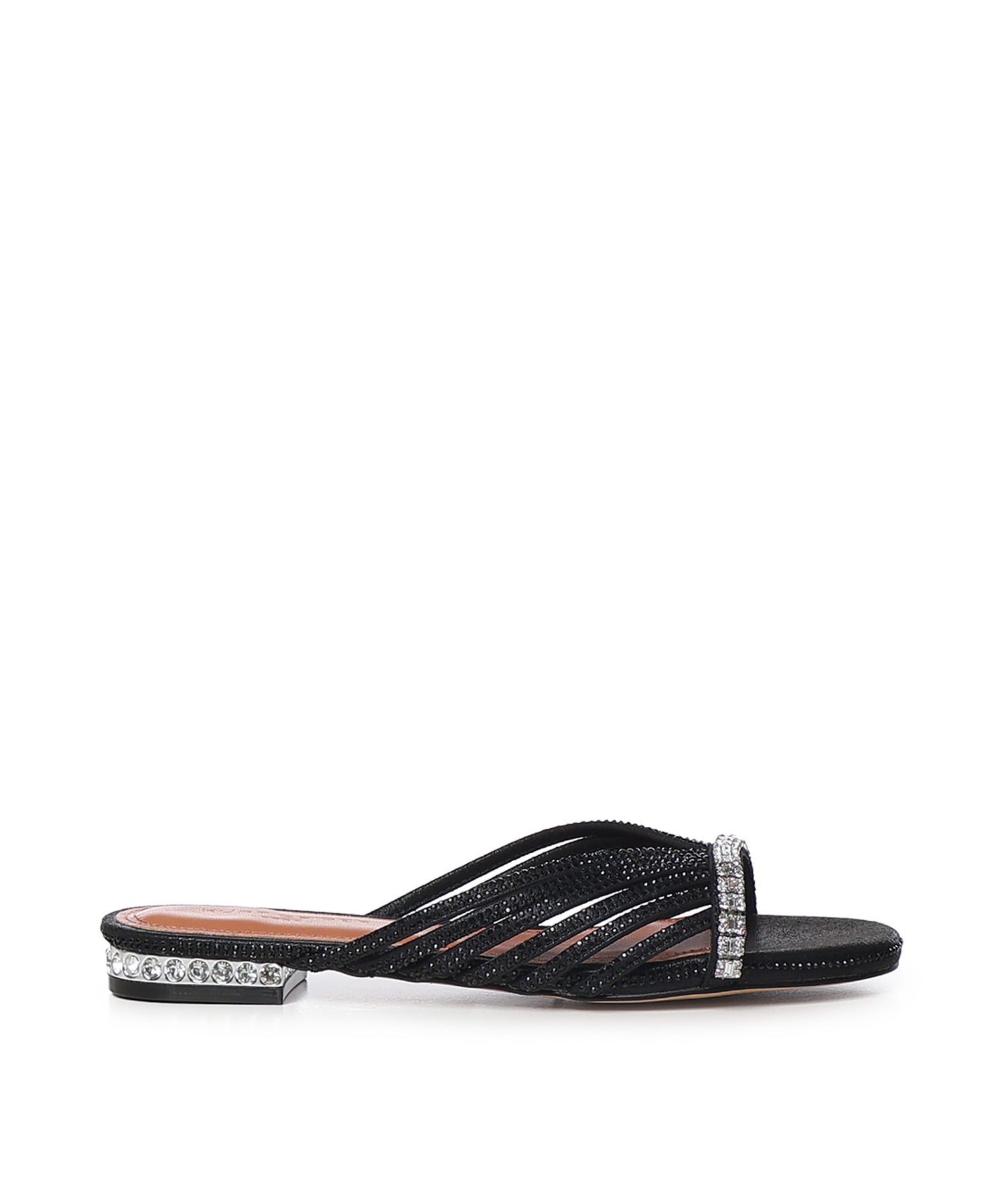 Sandali flat con cristalli 5853700609 BLACK KURT GEIGER 