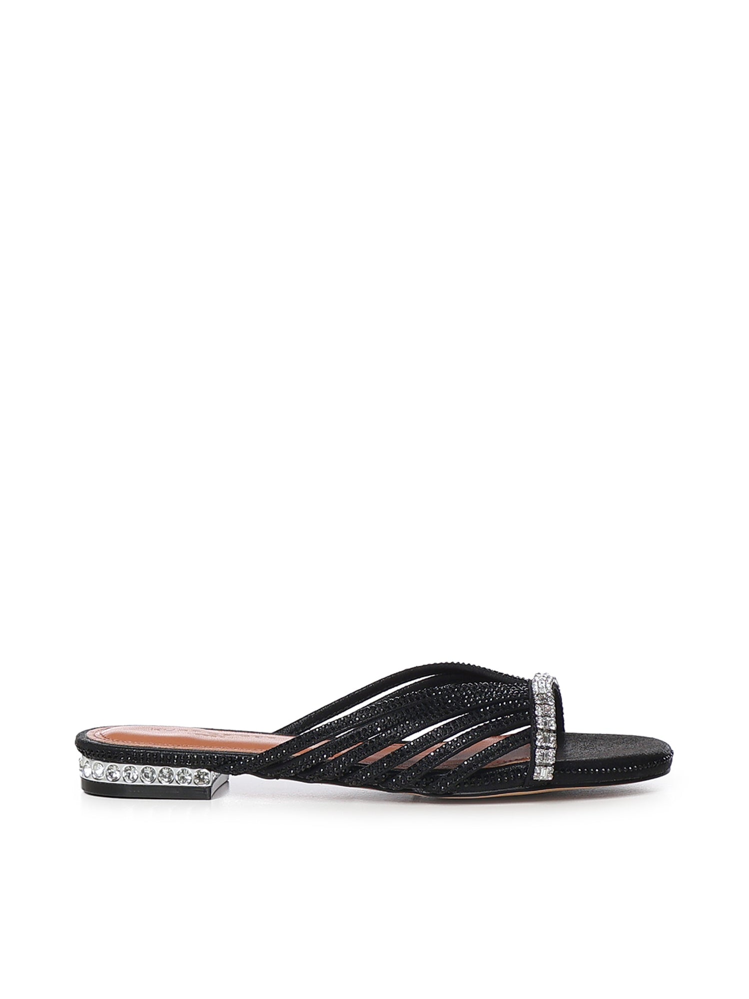 Sandali flat con cristalli 5853700609 BLACK KURT GEIGER 