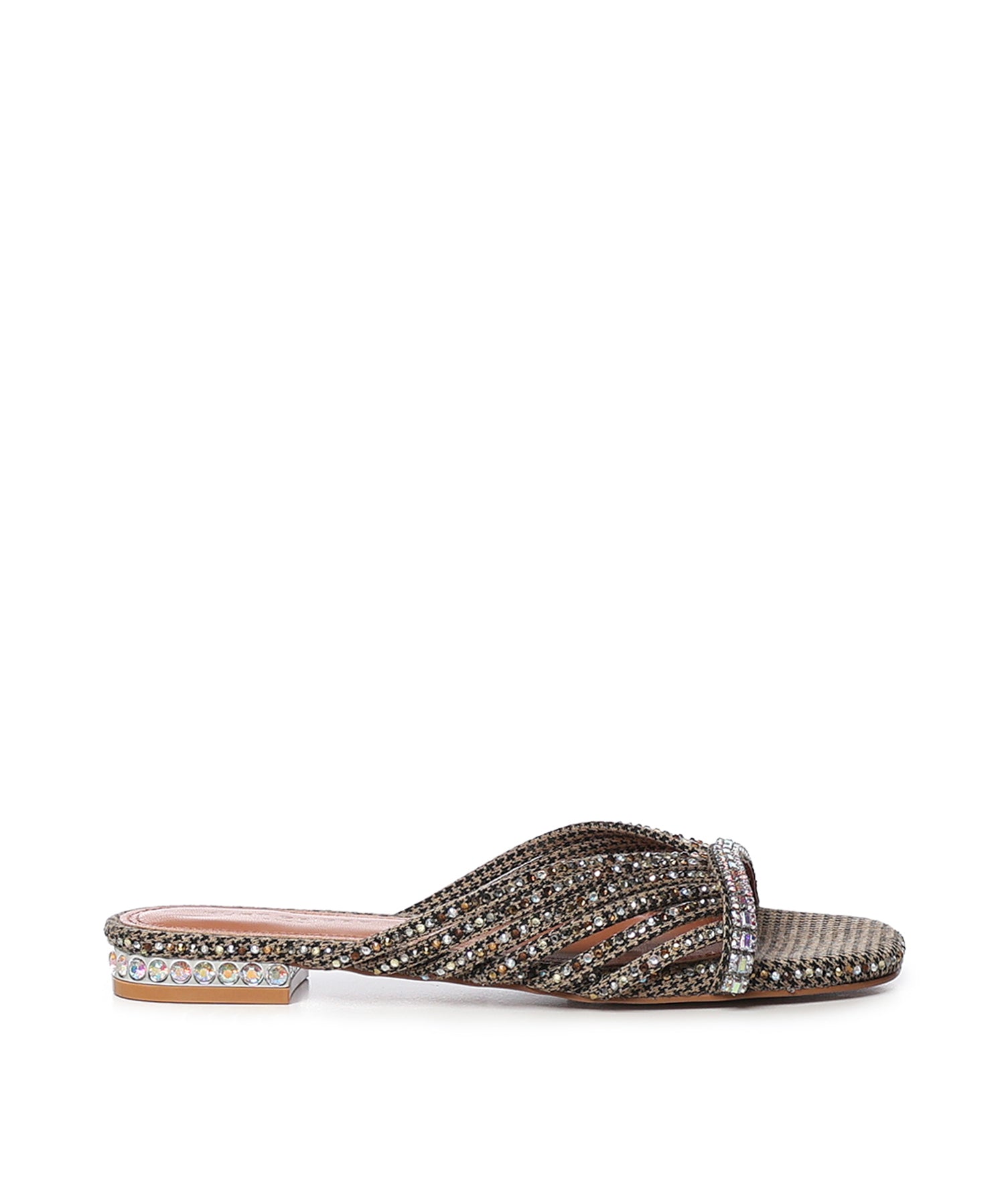 Sandali flat con cristalli 5853743609 BEIGE KURT GEIGER 