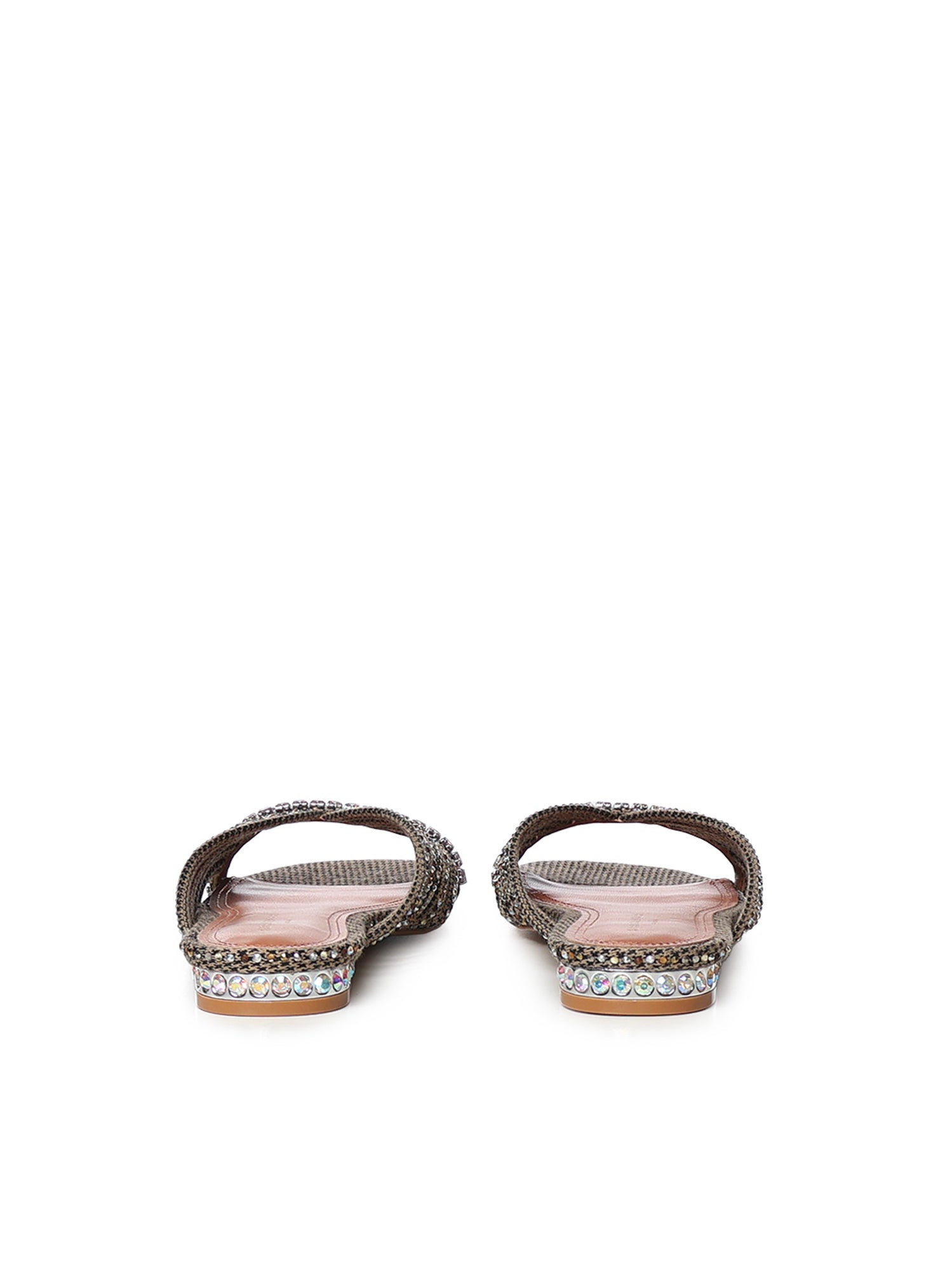 Sandali flat con cristalli 5853743609 BEIGE KURT GEIGER 