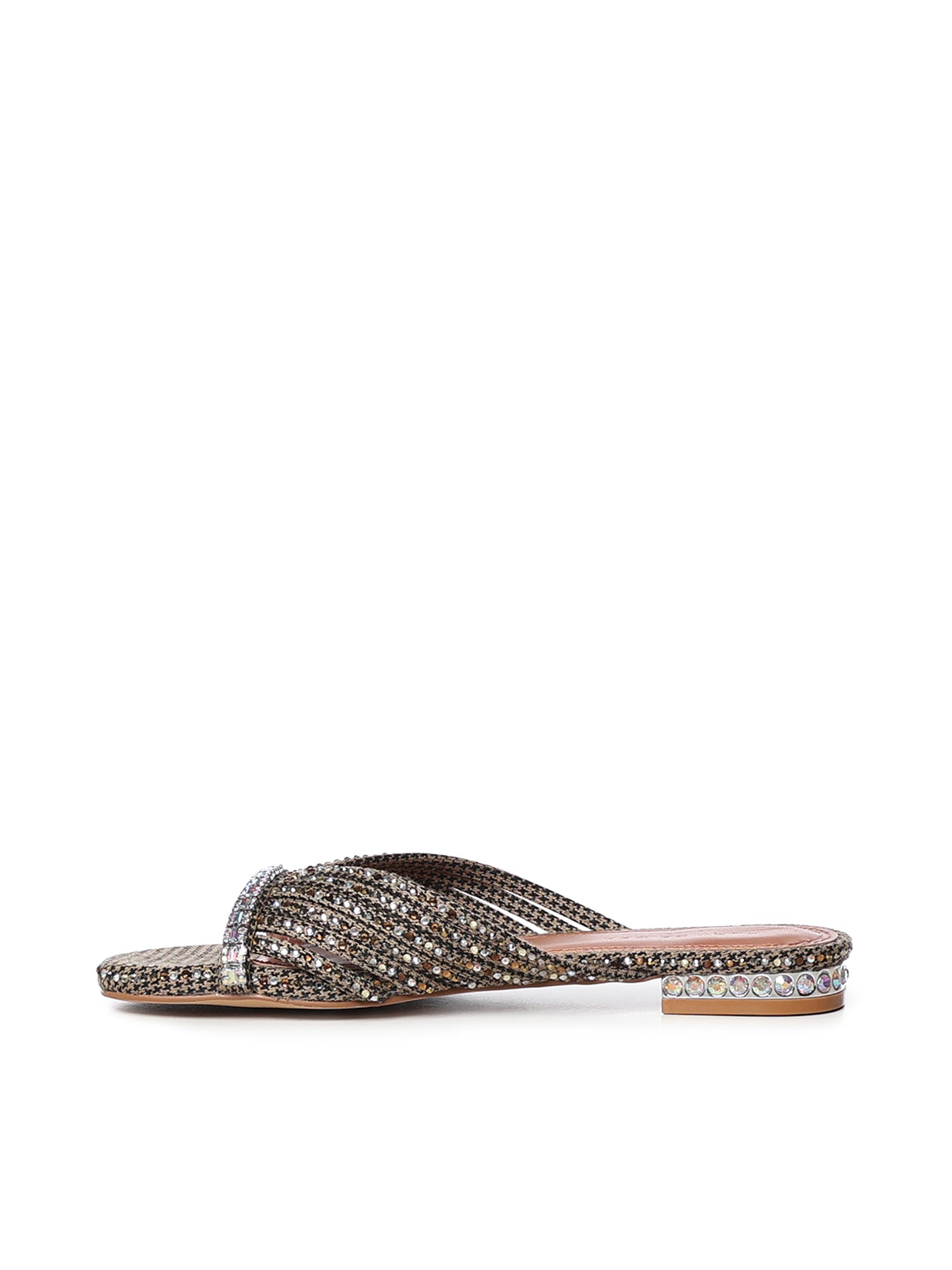 Sandali flat con cristalli 5853743609 BEIGE KURT GEIGER 