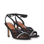 Sandali Strappy con cristalli 5853800609 BLACK KURT GEIGER 