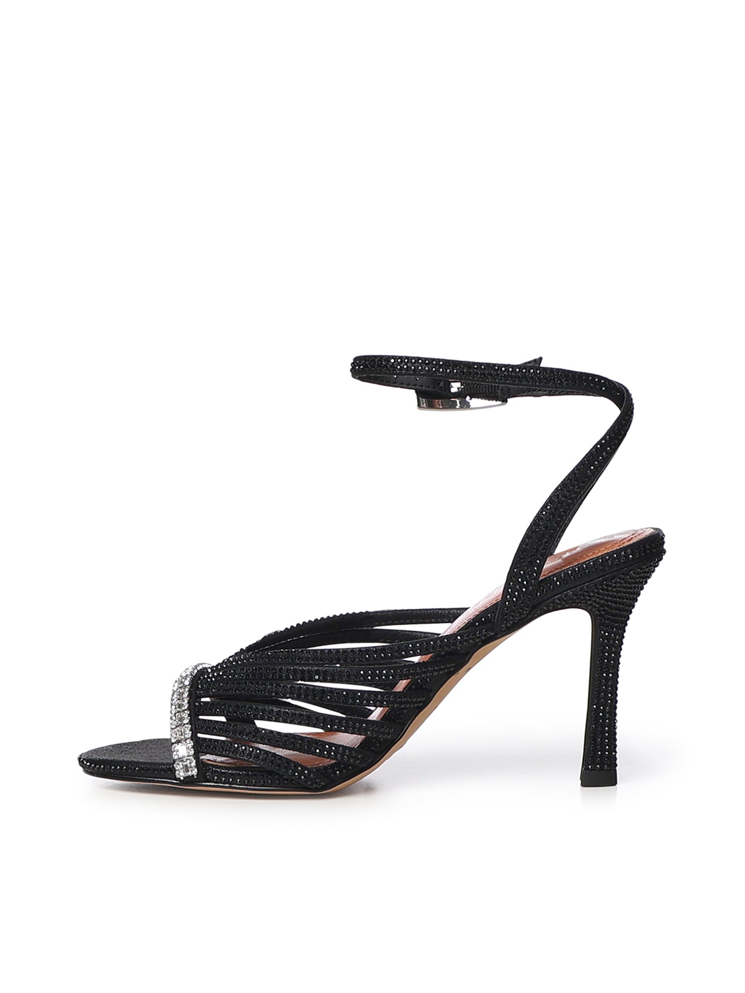 Sandali Strappy con cristalli 5853800609 BLACK KURT GEIGER 