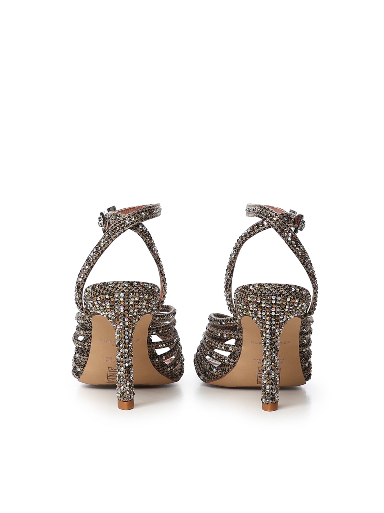 Sandali Strappy con cristalli 5853843609 BEIGE KURT GEIGER 
