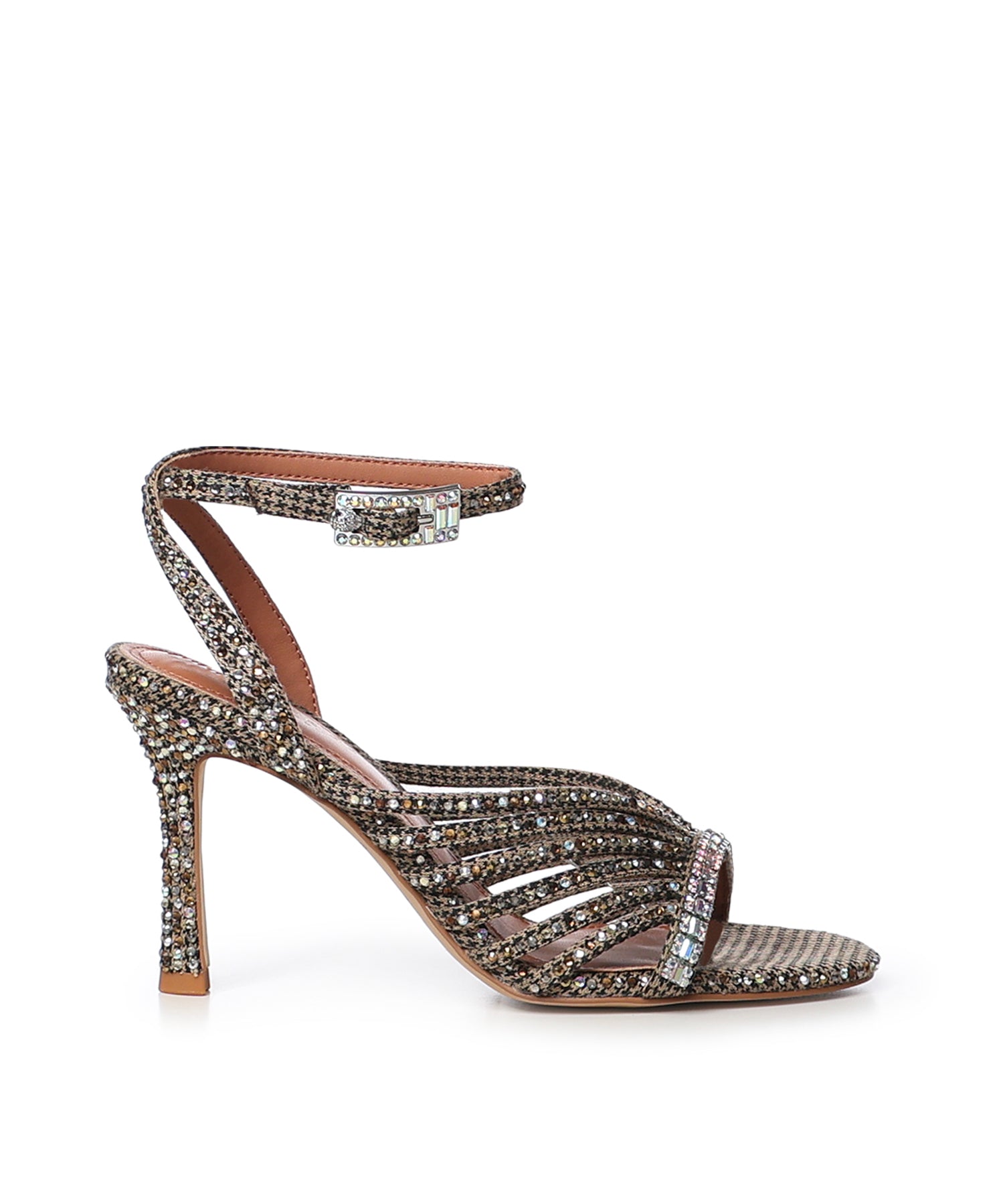 Sandali Strappy con cristalli 5853843609 BEIGE KURT GEIGER 