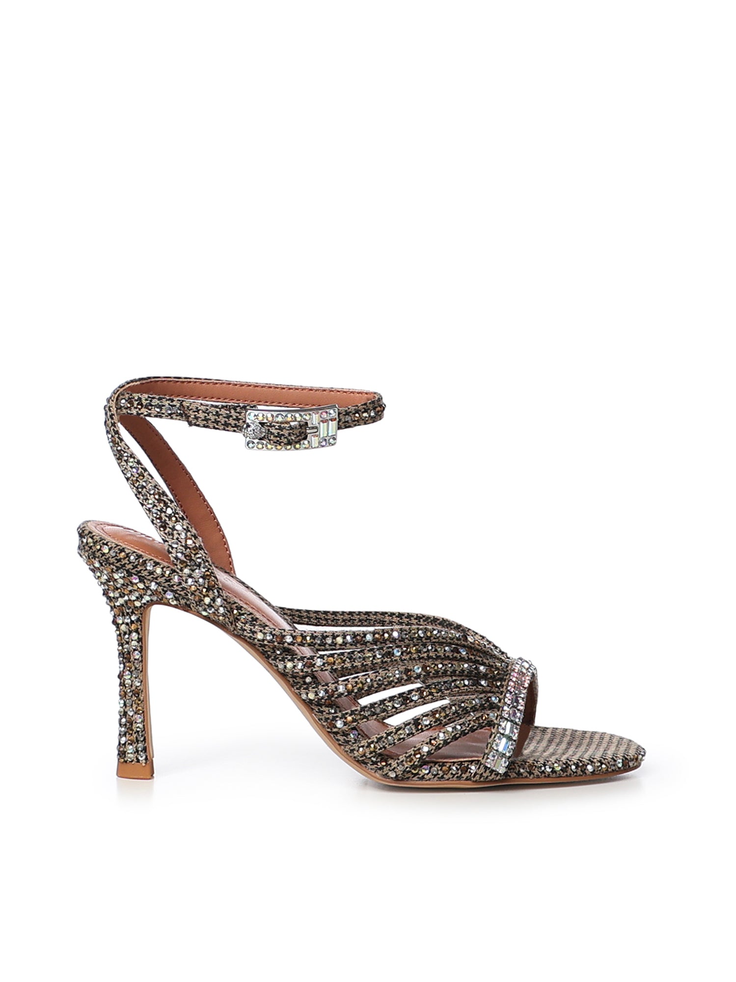 Sandali Strappy con cristalli 5853843609 BEIGE KURT GEIGER 