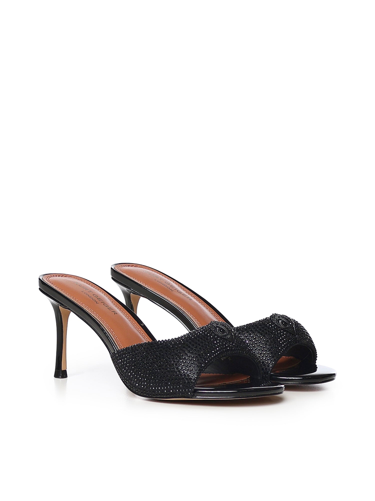 Mule Oxford con cristalli<BR/> 5857100609 BLACK KURT GEIGER 