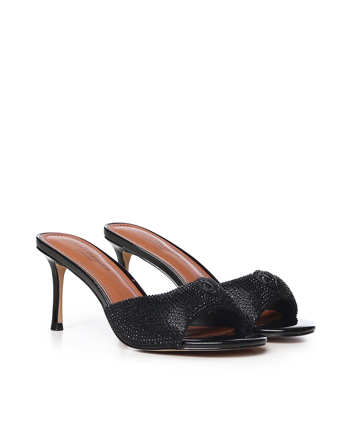 Mule Oxford con cristalli<BR/> 5857100609 BLACK KURT GEIGER 