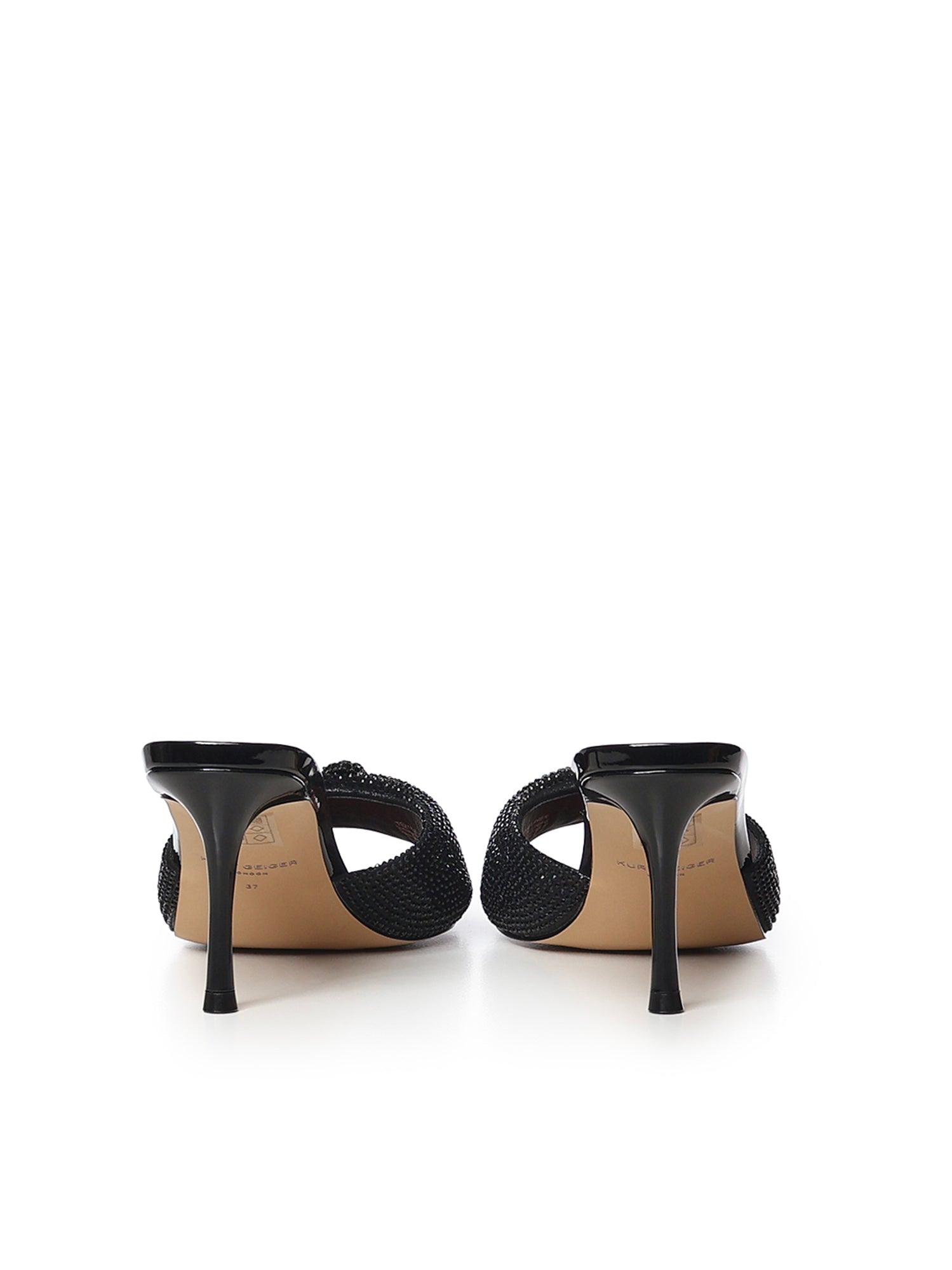 Mule Oxford con cristalli<BR/> 5857100609 BLACK KURT GEIGER 