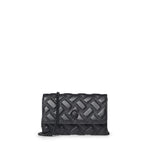 Portafoglio con catena Kensington in pelle 648400109 BLACK KURT GEIGER 