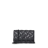 Portafoglio con catena Kensington in pelle 648400109 BLACK KURT GEIGER 
